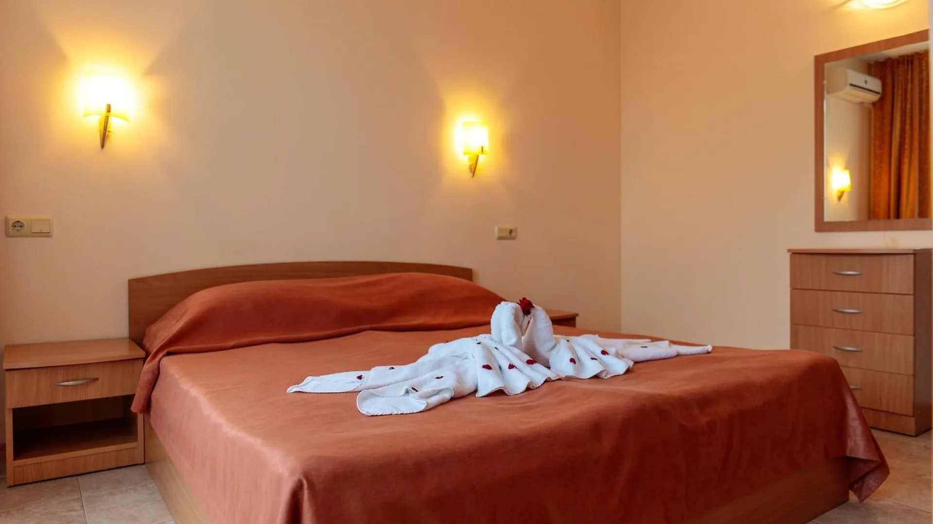 ** Apartmanhotel Apartment Tourist Complex Rose Village Napospart Bulgária